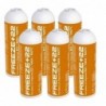 6 Botellas Gas Refrigerante Freeze +R22 400Gr Organico Sustituto R22, R404, R407C