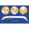 2 Tiradores Puerta Frigorifico Compatible con Bosch 369542