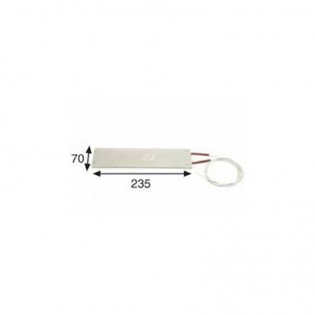 Resistencia Calienta Tapas Mika 235X70 850w 230v