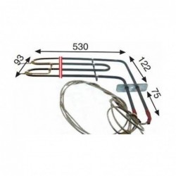 Resistencia Horno Industrial compatible con Fagor 1000w 220v