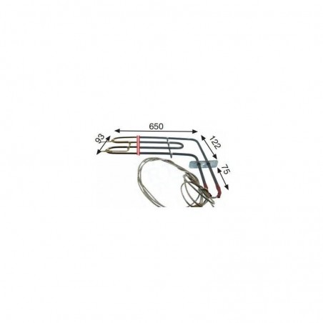 Resistencia Horno Industrial compatible con Fagor 2500w 220v