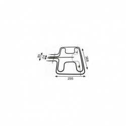 Resistencia Horno Fagor 1800+900w 230v