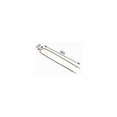 Resistencia Horno Eurofred 120x585mm 600w 380v