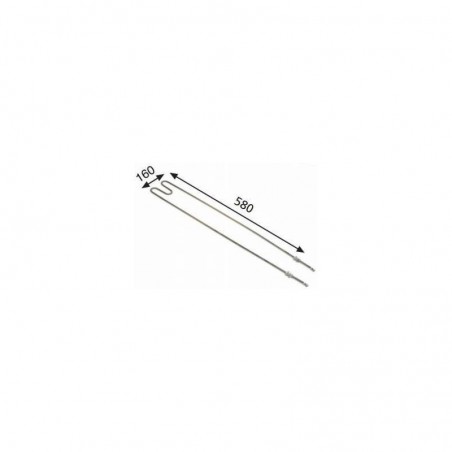 Four Eurofred Résistance 160X580Mm 1100W 380V