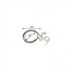 Resistencia Circular Horno Eurofred Con Cable 3300w 230v