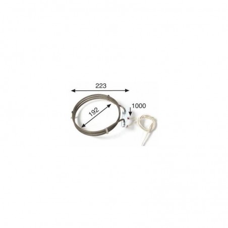 Resistencia Circular Horno Eurofred Con Cable 3300w 230v