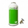 1 Botella Gas Ecologico Gasica YF 171gr + Valvula Sustituto R1234YF Freeze Organico