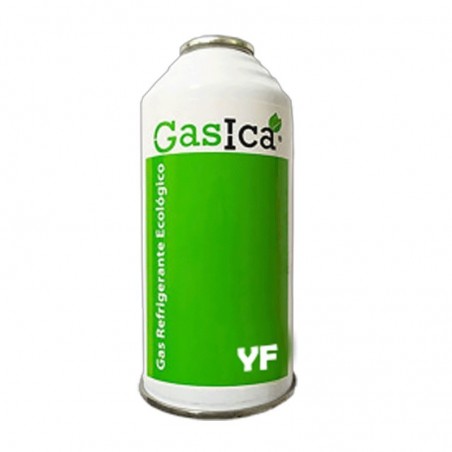 1 Botella Gas Ecologico Gasica YF 226gr Alternativo R1234YF Freeze Organico