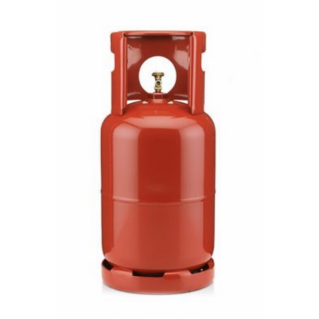 1 Botella Gas Refrigerante R290 5Kg Propano 1/2 rosca izquierda freeze