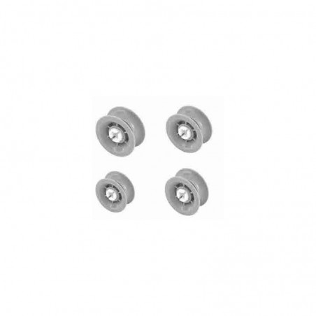Kit4 Ruedas Lavavajillas compatible con Bosch 00165313