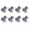 Zanussi Kit Ruote Lavastoviglie 50279059005 8Pz Grigio