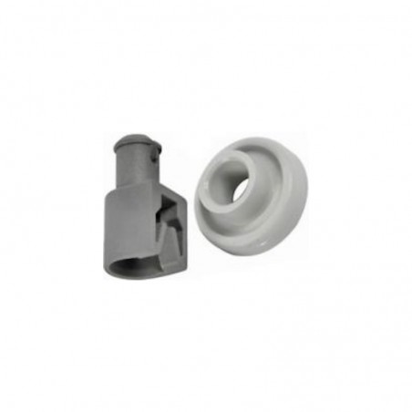 Rueda Cesto Lavavajillas Compatible con Zanussi 4055039723