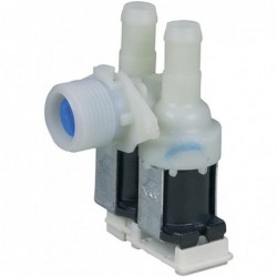 Electrovalvula 2 Vias Compatible con Indesit Salida 90 grados C00311060
