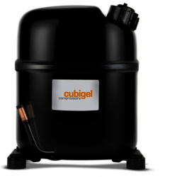 Compresor Cubigel Huayi MS34FBV R404A R507A R452A 220v 1Cv Baja Temperatura 34,25cm3