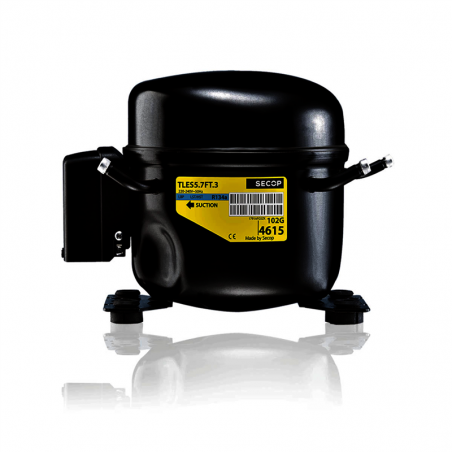 Compresor Secop TLES8.7 KK.3 R600 220v 1/6Cv Baja Temperatura 8,67cm3