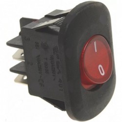 Interruptor Bipolar Luminoso Rojo Standard