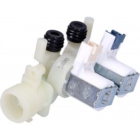 Electrovalvula 2 Vias compatible con Indesit Salida 90 grados C00110333 Original