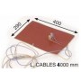 Resistencia Calienta Tapas Zanussi Ef Cable 4 metros 1.000w 220v