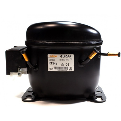Compresor Cubigel Huayi GL80AA 1/5 R134A 220v Baja Temperatura 7,52 Cm3