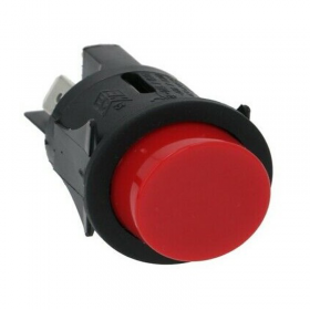 Pulsador Bipolar Luminoso Rojo Standard