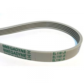 Correa Secadora Ranurada Megadyne EL 1161 J5 compatible con Fagor Poliuretano