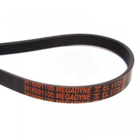 Correa Secadora Ranurada Megadyne EL 1173 J5 compatible con Fagor compatible con Candy compatible con Otsein Elastica