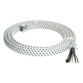 Tubo Vaporeta 4 Cables 4x0.75+4x8 2 metros