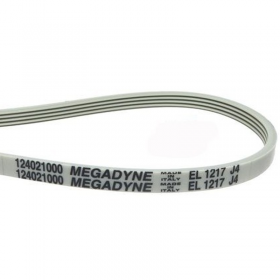Correa Lavadora Ranurada compatible con Megadyne EL 1217 J4 Poliuretano