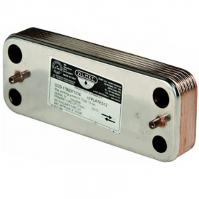 14 Plate Boiler Exchanger Compatible With Ariston 571646