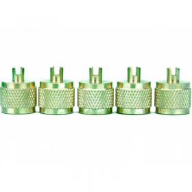 5 Tapon 1/4 Con Llave Laton Yfg905 Congelador Frigorifico