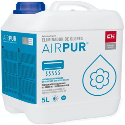 Airpur Ha Desinfectante Eliminador Olores En Circuitos Aire Bactericida Fungicida