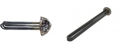 Commercial dishwasher heating element