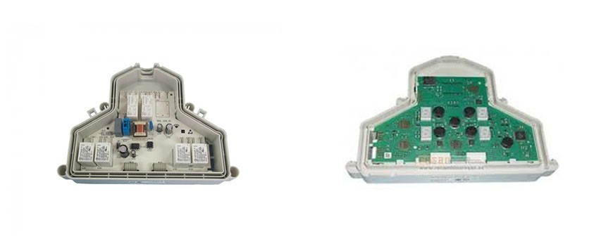 Ceramic hob touch control