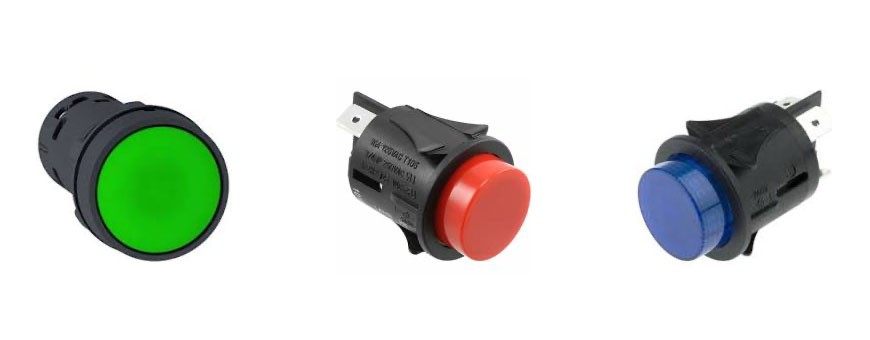 Mixer push button