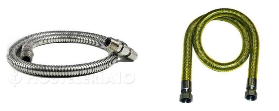 Tubo flessibile metallico cucina