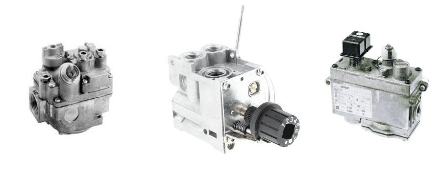 Fryer gas valve