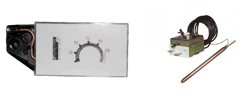 Boiler bulb thermometer
