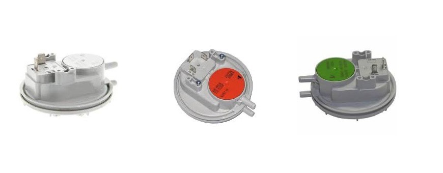Boiler air pressure switch