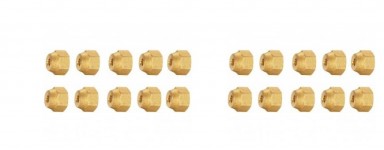 Reduced female threaded nut
