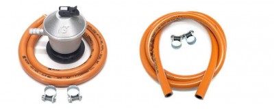 Butane hose/regulator/clamp