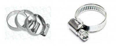 Butane hose clamp