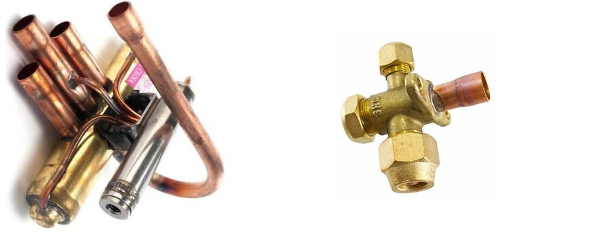 Air conditioning 4-way valve