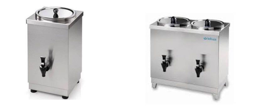 Commercial milk heater