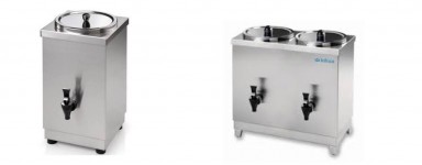 Commercial milk heater