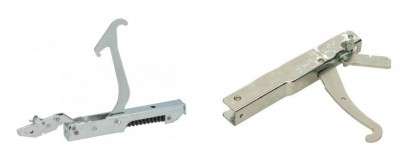 Commercial oven hinge