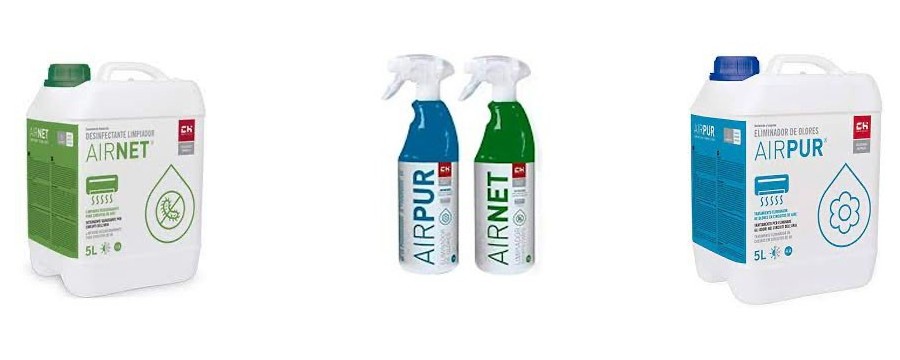 Air conditioner disinfection/cleaning