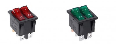 Double indicator switch